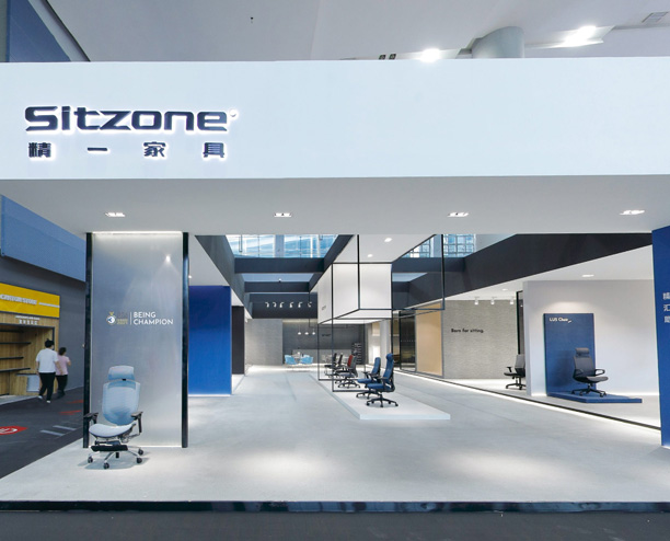 精一家具2022广州办公家具展 VR展厅9.3馆